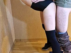 stranger pounds skinny perfect body girl's tight pussy hard