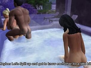 swingers dive into wild orgy party with blondes big tits monster cocks doggystyle blowjobs