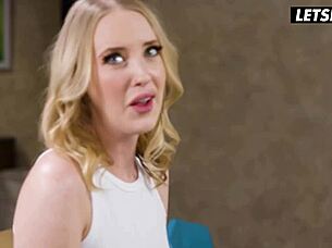 Katie Morgan Strapon Fucks Marilyn & Sonny at School!