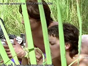 sexy big tits sabine petzl topless handjob blowjob retro