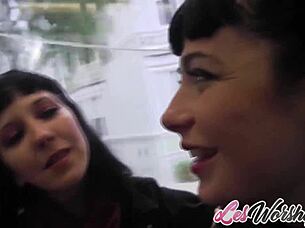 Busty Lesbian Dominates Girlfriend with Toys to Explosive Orgasm