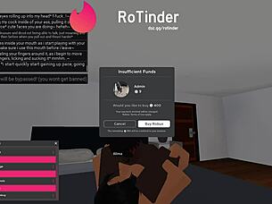 bbc destroys roblox slut's tight pussy i'm shaking