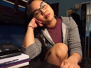 Tied Toes Twitch in Self-Tickle Foot Fetish Torment