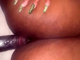 dymplez slurps bbc then gets ass fucked hard!