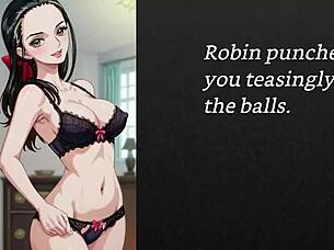 faygrey nico robin joi femdom sounding tease humiliation