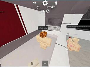 roblox hunter fucks rich snowbunny in stoner sex