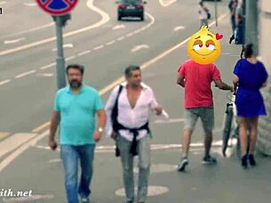 i'm thrilled watching jeny stripped nude in public streets