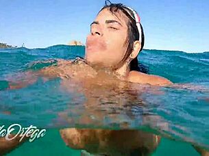 Pornstar Sheila Ortega's Secret Underwater Suck And Fuck