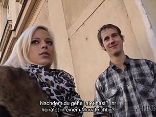 magnificent czech babe trades oral and pussy fuck for cash