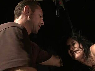 barbie pink sucks dick squirts hard in bdsm bondage domination punishment 😈🔥