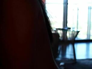 asian babe sucks bbc cum after romantic fuck 😏