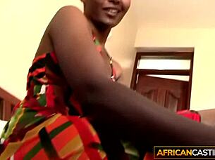 sexy south african ebony whore facefucks white cock at home casting