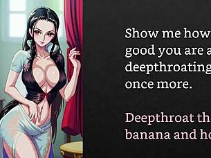 faygrey nico robin joi femdom sounding tease humiliation