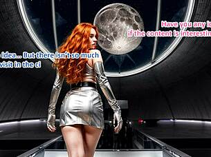 honeymoon day 2 milky wife in leather boots skirt outdoor blowjob!