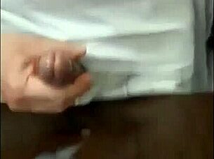 Old Man Carvallini Explodes Massive Cumshot Handjob