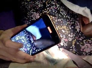 watch me stretch this neglected wife's pussy while hubby stares?