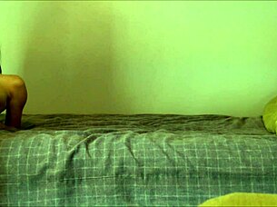 Tears of ecstasy as huge cumshots cover brunette college girl's face backstage