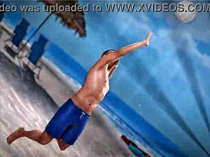 My topless beach thrill with him