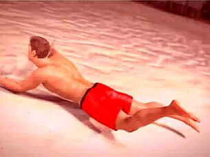 My topless beach thrill with him