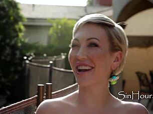 wtf my nudist milf neighbor adira allure rides cock beach wild