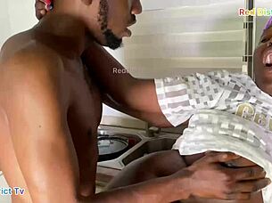 begging plumber to fuck me hard in kitchen now