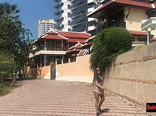 I crave my thai teen girlfriend's tight pussy in hotel