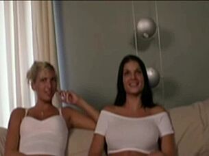 two women explore their connection