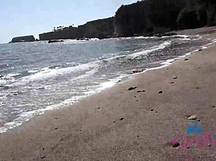 coastal cruise turns intimate with brianna's public head