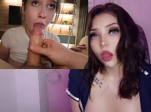 horny latina teen with big natural tits masturbates to orgasm