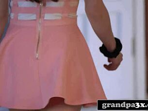 smoking teen begs older guy for school ride