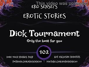 Join the dick tournament contest for ultimate erotic orgasm game!