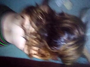 she sucks me off beautifully then we do doggy with bikini skirt