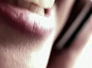 Obsessed with her plump lips and fetish tease