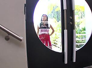 young latina selma sins gulps jizz post intense pov pounding