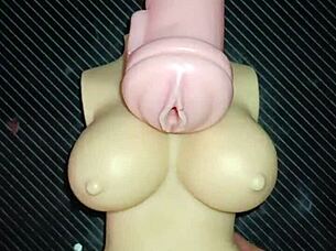 Trio Kissy Dolly gape pussy ass creampie tits