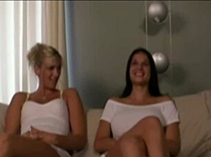 two women explore their connection