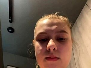 bold extreme public quickie anal with monster cock toy