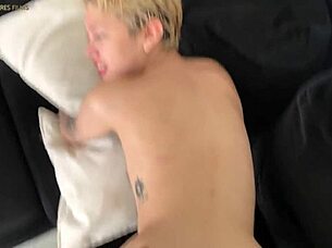 Curvy Latina Teases Milk Extraction While Chatting on Phone Big Cock