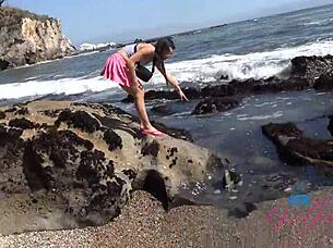 coastal cruise turns intimate with brianna's public head