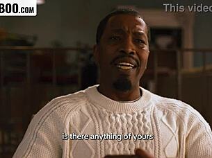 boss joins dinner for deepthroat blowjob and wild fucking