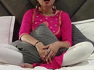 Hey hubby, this teen's pounding my married pussy doggystyle with creampie finish!