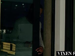 BBC Craving Babe Haley Squirts Endlessly in Wild Interracial Fountain Ride?