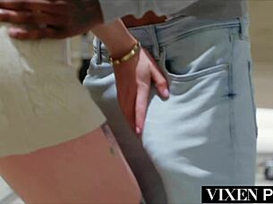 BBC Craving Babe Haley Squirts Endlessly in Wild Interracial Fountain Ride?