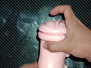 Kissy hands over her pussy for my deep blowjob fun now