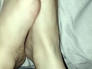 gretala's bare natural feet fetish closeup no polish