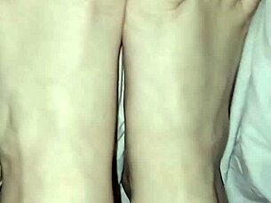 gretala's bare natural feet fetish closeup no polish