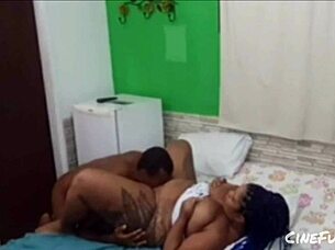 Chubby brunette begs for HUGE COCK in her FAT ASS