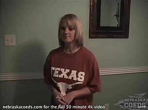 Shy redneck coeds strap on fuck first time bikinis off