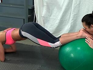 i asked fitness trainer larissa louder to let me lick her yoga feet