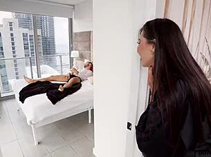 Latin Heat Sizzles as Esperanza Gomez Takes Monster Cock